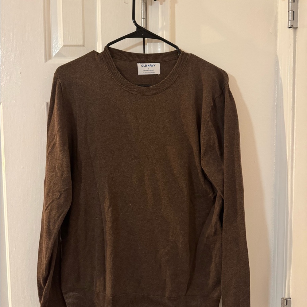 Old Navy Chocolate Knit Pullover